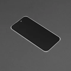 Folie pentru iPhone 15 - Dux Ducis Tempered Glass Privacy - Black Negru