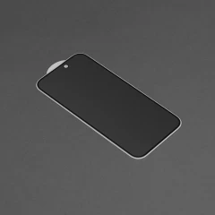 Folie pentru iPhone 15 Pro - Dux Ducis Tempered Glass Privacy - Black Negru