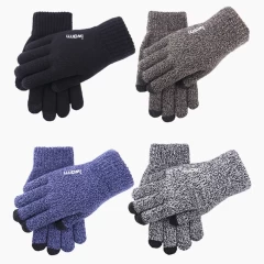 Manusi TouchScreen iWarm 1 Woolen ST0005 - Gri Gri