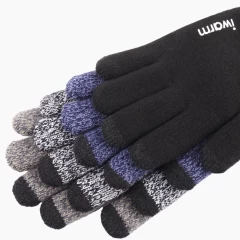 Manusi TouchScreen iWarm 1 Woolen ST0005 - Gri Gri