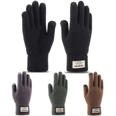 Manusi TouchScreen iWarm 2 Woolen ST0007 - Gri Gri