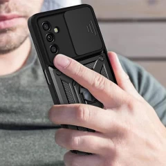 Husa pentru Samsung Galaxy A05s - Techsuit CamShield Series - Black Negru