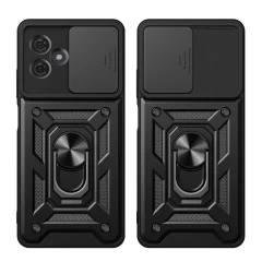 Husa pentru Motorola Moto G54 - Techsuit CamShield Series - Black Negru