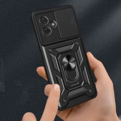 Husa pentru Motorola Moto G54 - Techsuit CamShield Series - Black Negru
