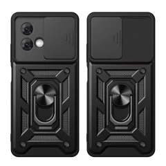 Husa pentru Motorola Moto G84 - Techsuit CamShield Series - Black Negru