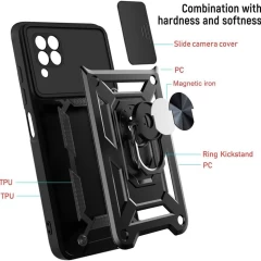 Husa pentru Huawei P40 Lite - Techsuit CamShield Series - Black Negru