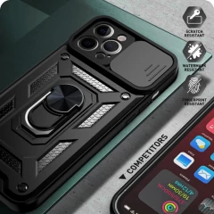 Husa pentru iPhone 11 Pro - Techsuit CamShield Series - Black Negru