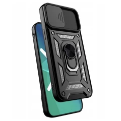 Husa pentru iPhone XS Max - Techsuit CamShield Series - Black Negru