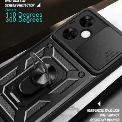 Husa pentru OnePlus Nord CE 3 Lite - Techsuit CamShield Series - Black Negru