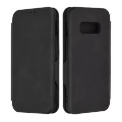 Husa pentru Samsung Galaxy S10e Techsuit Safe Wallet Plus, Black Negru