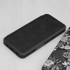 Husa pentru Samsung Galaxy S8 Plus Techsuit Safe Wallet Plus, Black Negru
