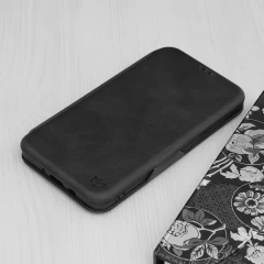 Husa pentru Samsung Galaxy J7 2017 Techsuit Safe Wallet Plus, Black Negru