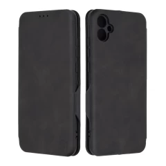 Husa pentru Samsung Galaxy A04e / M04 Techsuit Safe Wallet Plus, Black Negru