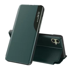 Husa pentru Samsung Galaxy A05 - Techsuit eFold Series - Dark Green Verde