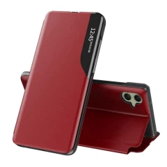 Husa pentru Samsung Galaxy A05 - Techsuit eFold Series - Black Rosu 