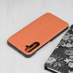 Husa pentru Samsung Galaxy A05s - Techsuit eFold Series - Orange Portocaliu