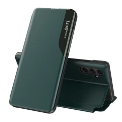 Husa pentru Samsung Galaxy A15 4G / A15 5G - Techsuit eFold Series - Dark Blue Verde 