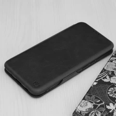 Husa pentru Xiaomi Redmi A1+ / A2+ - Techsuit Safe Wallet Plus - Black Negru