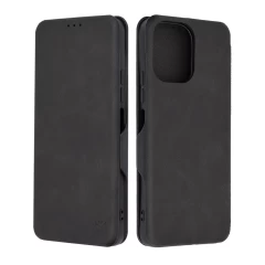 Husa pentru Xiaomi Redmi 12 4G / 12 5G - Techsuit Safe Wallet Plus - Black Negru