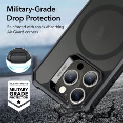 Husa pentru iPhone 15 Pro Max - ESR Air Armor HaloLock - Frosted Black Negru