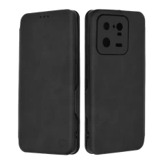 Husa pentru Xiaomi 13 Pro - Techsuit Safe Wallet Plus - Black Negru
