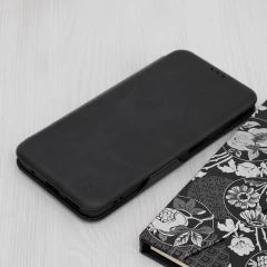 Husa pentru Motorola Moto E22 / Moto E22i - Techsuit Safe Wallet Plus - Black Negru
