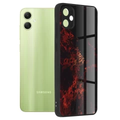 Husa pentru Samsung Galaxy A05 - Techsuit Glaze Series - Red Nebula Rosu