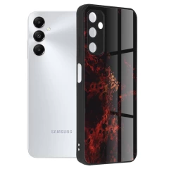 Husa pentru Samsung Galaxy A05s - Techsuit Glaze Series - Red Nebula Rosu