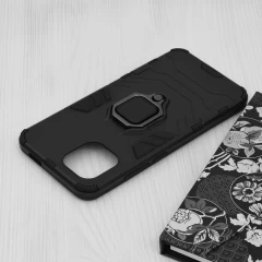 Husa pentru Xiaomi Redmi A1 / A2 - Techsuit Silicone Shield - Black Negru