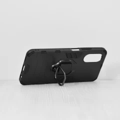 Husa pentru Oppo A17 - Techsuit Silicone Shield - Black Negru