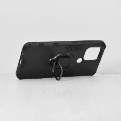 Husa pentru Xiaomi Redmi A1+ / A2+ - Techsuit Silicone Shield - Black Negru