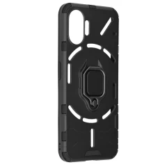 Husa pentru Nothing Phone (2) - Techsuit Silicone Shield - Black Negru