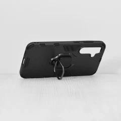 Husa pentru Samsung Galaxy S23 FE - Techsuit Silicone Shield - Black Negru