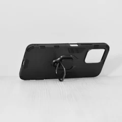 Husa pentru Xiaomi Redmi 12 4G / 12 5G - Techsuit Silicone Shield - Black Negru