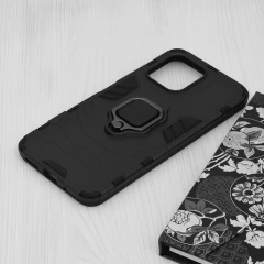 Husa pentru Xiaomi Redmi 12 4G / 12 5G - Techsuit Silicone Shield - Black Negru