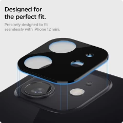 Folie Camera pentru iPhone 11 - Techsuit Full Camera Glass - Black Negru