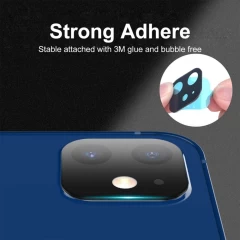 Folie Camera pentru iPhone 11 - Techsuit Full Camera Glass - Black Negru