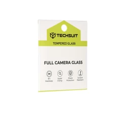 Folie Camera pentru Xiaomi Redmi 12C - Techsuit Full Camera Glass - Black Negru