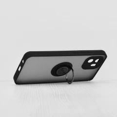 Husa pentru Xiaomi Redmi A1 / A2 - Techsuit Glinth - Black Negru