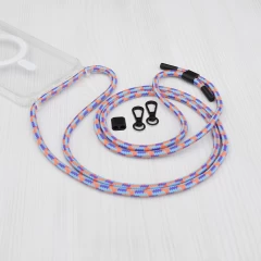 Husa pentru iPhone 15 Pro - Techsuit Acrylic MagSafe Crossbody - Colorful Multicolor