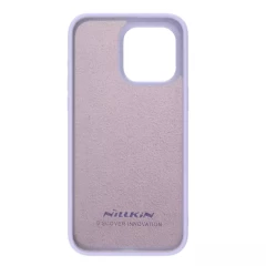 Husa pentru iPhone 15 Pro Max - Nillkin CamShield Silky MagSafe Silicone - Misty Purple Mov