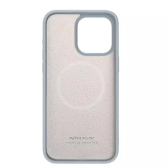 Husa pentru iPhone 15 Pro - Nillkin CamShield Silky MagSafe Silicone - Star Grey Gri