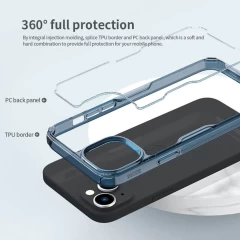 Husa pentru iPhone 15 - Nillkin Nature TPU MagSafe Case - Transparent transparenta