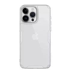 Husa pentru iPhone 15 Pro - Nillkin Nature TPU PRO MagSafe Case - Transparent transparenta