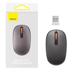 Mouse Fara Fir BT 5.0 - Baseus F01A (B01055502833-00) - Frosted Gray Gri