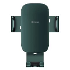 Suport de Masina pentru Telefon Grila Ventilatie - Baseus Metal Age II Gravity (SUJS000006) - Green Verde