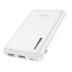 Baterie externa 2x USB, Type-C, Micro-USB, 500mAh - Hoco Journey (J115) - White Alb
