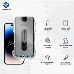 Folie pentru iPhone XR / 11 - Lito Magic Glass Box D+ Tools - Privacy Privacy