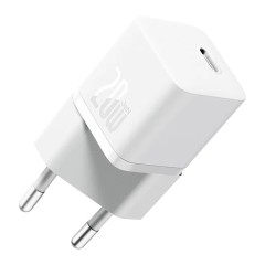 Incarcator Type-C, Fast Charging, GaN, 20W - Baseus (CCGN050102) - White