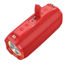 Boxa Fara Fir TF, USB, AUX, FM, BT 5.3, 10W - Hoco Rick Sports (HC23) - Red Rosu